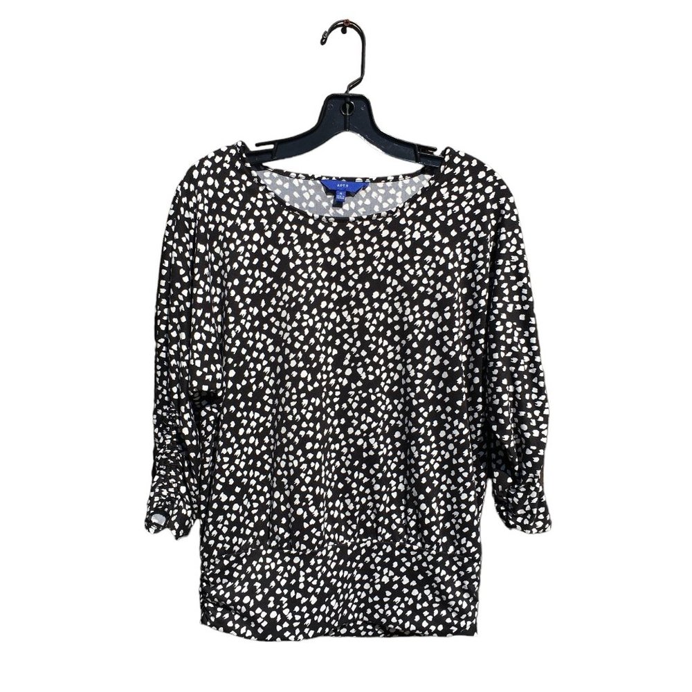 APT. 9 Blouse with 3/4 Sleeves Size Medium